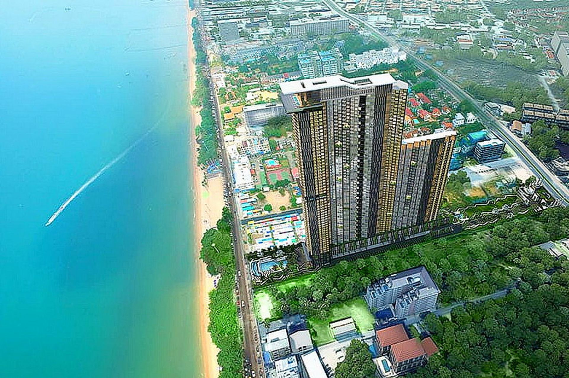 Condominium in Ban Laem Mai Ruak, Chon Buri 10105481