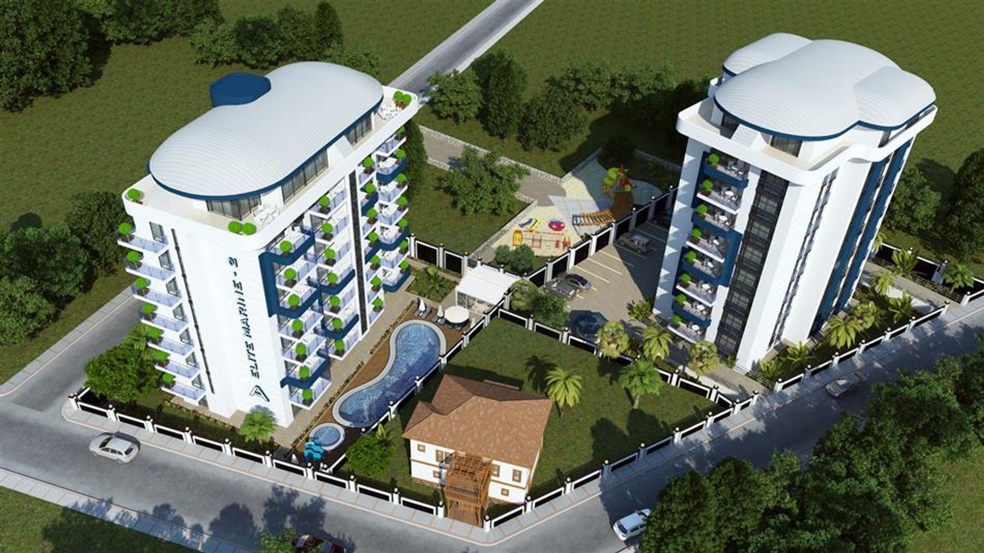 Condominium in Alanya,  10108572