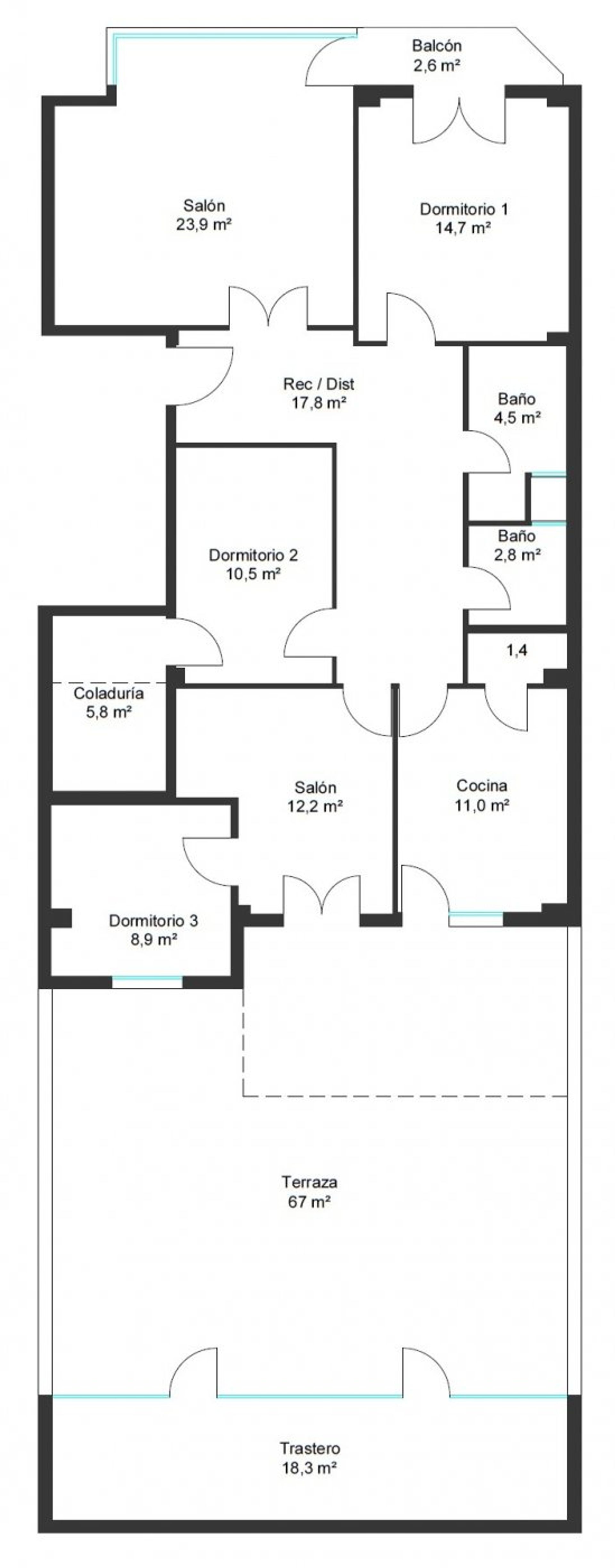 Condominium in Palma, De Balearen 10124501