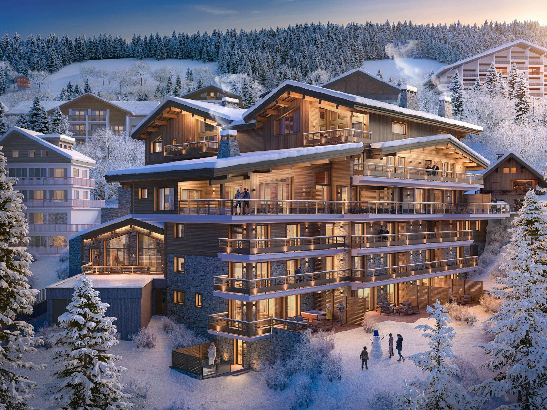 Condominio en Chatel, Auvernia-Ródano-Alpes 10124663