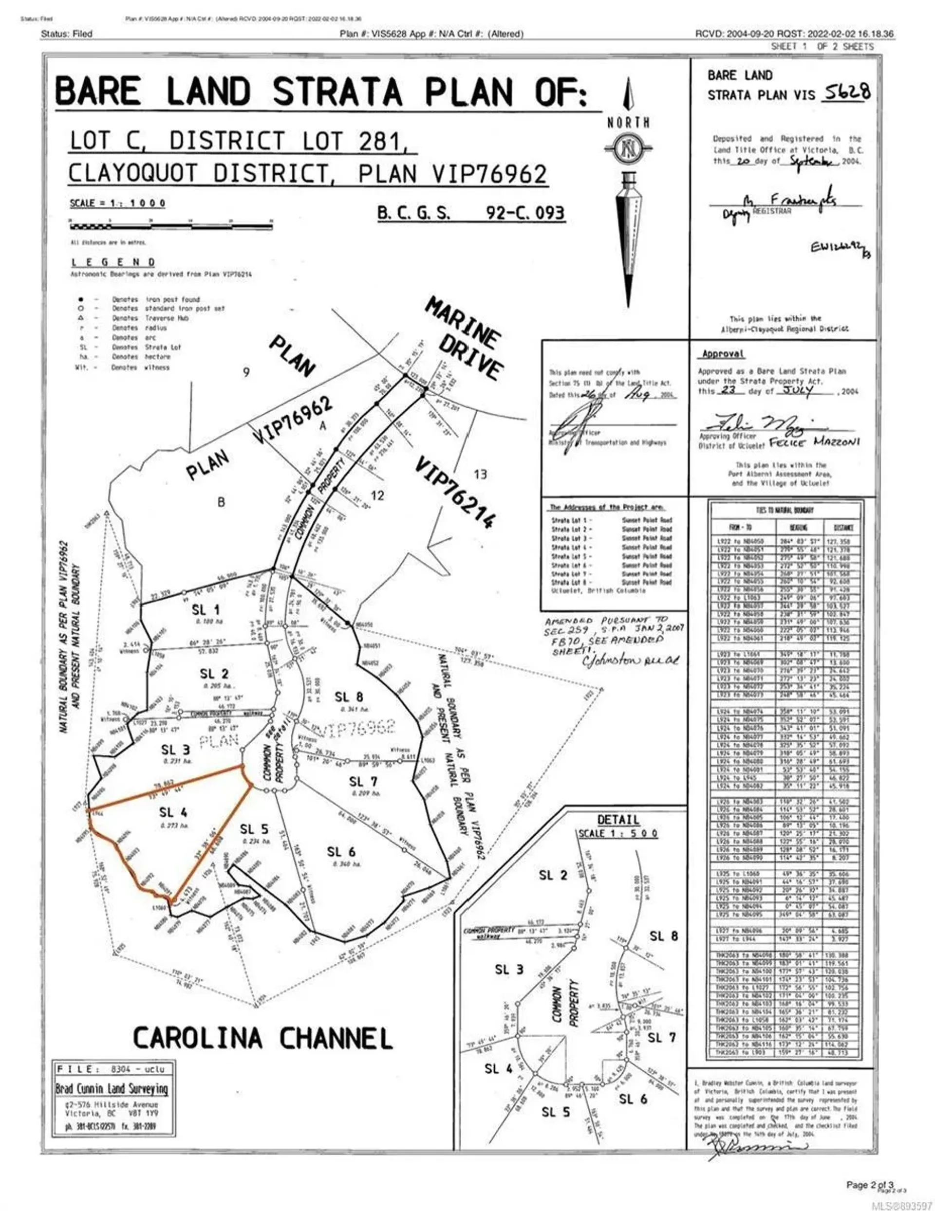 土地 在 Ucluelet, British Columbia 10128571