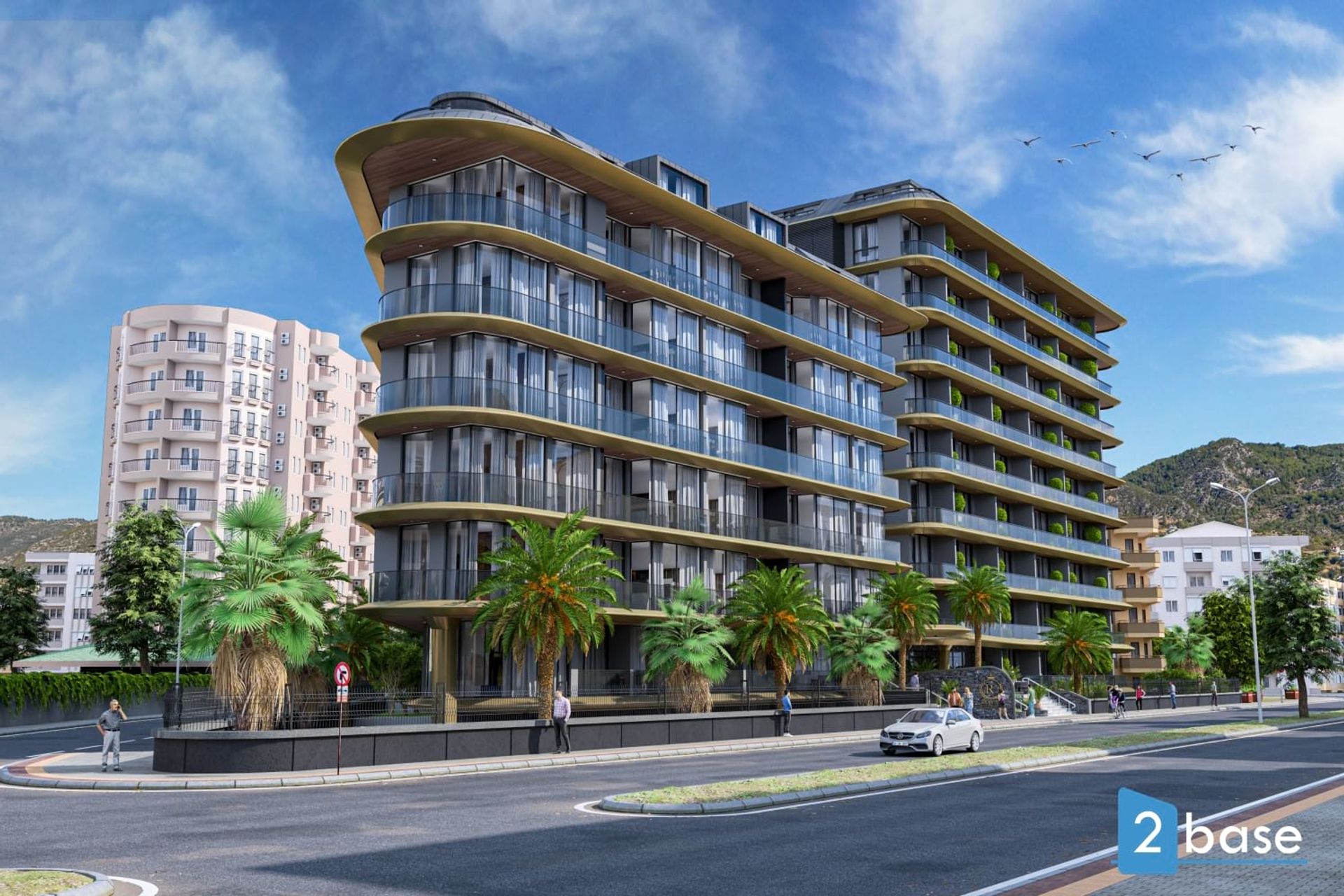 Condominio en Alanya, Antalya 10130984