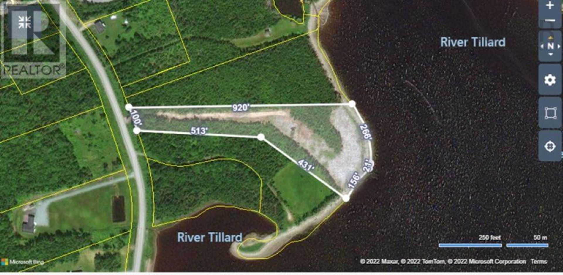 Land i River Bourgeois, Nova Scotia 10132548