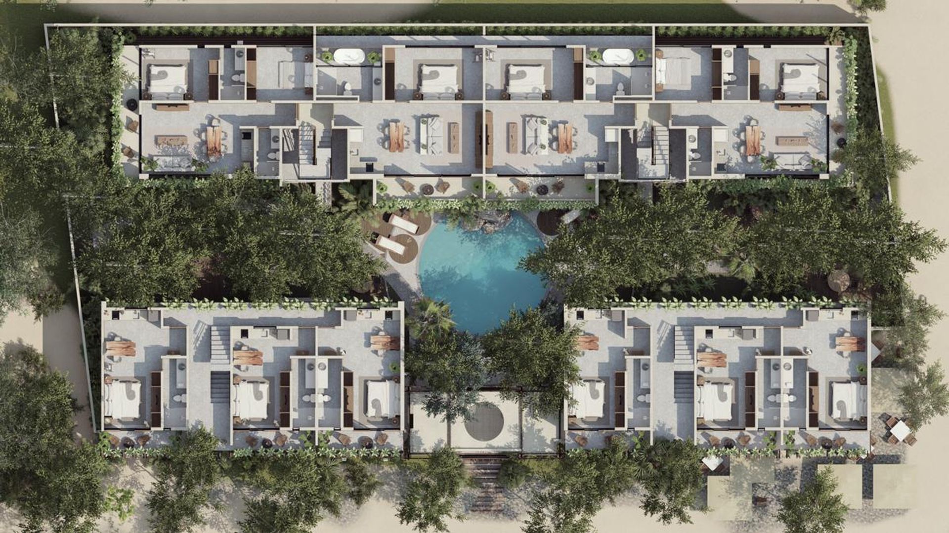 عمارات في Tulum, Quintana Roo 10151089