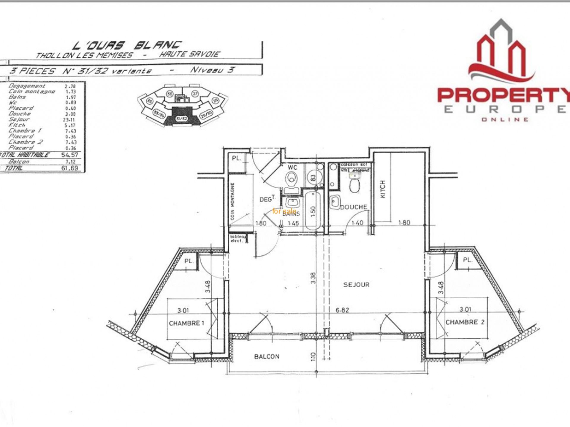 Condominium dans Thollon-les-Mémises, Auvergne-Rhône-Alpes 10167745