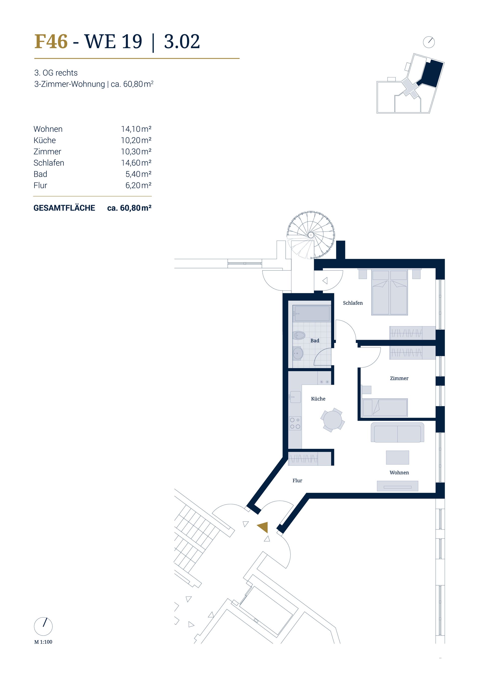 Kondominium w Potsdam, Brandenburg 10170206