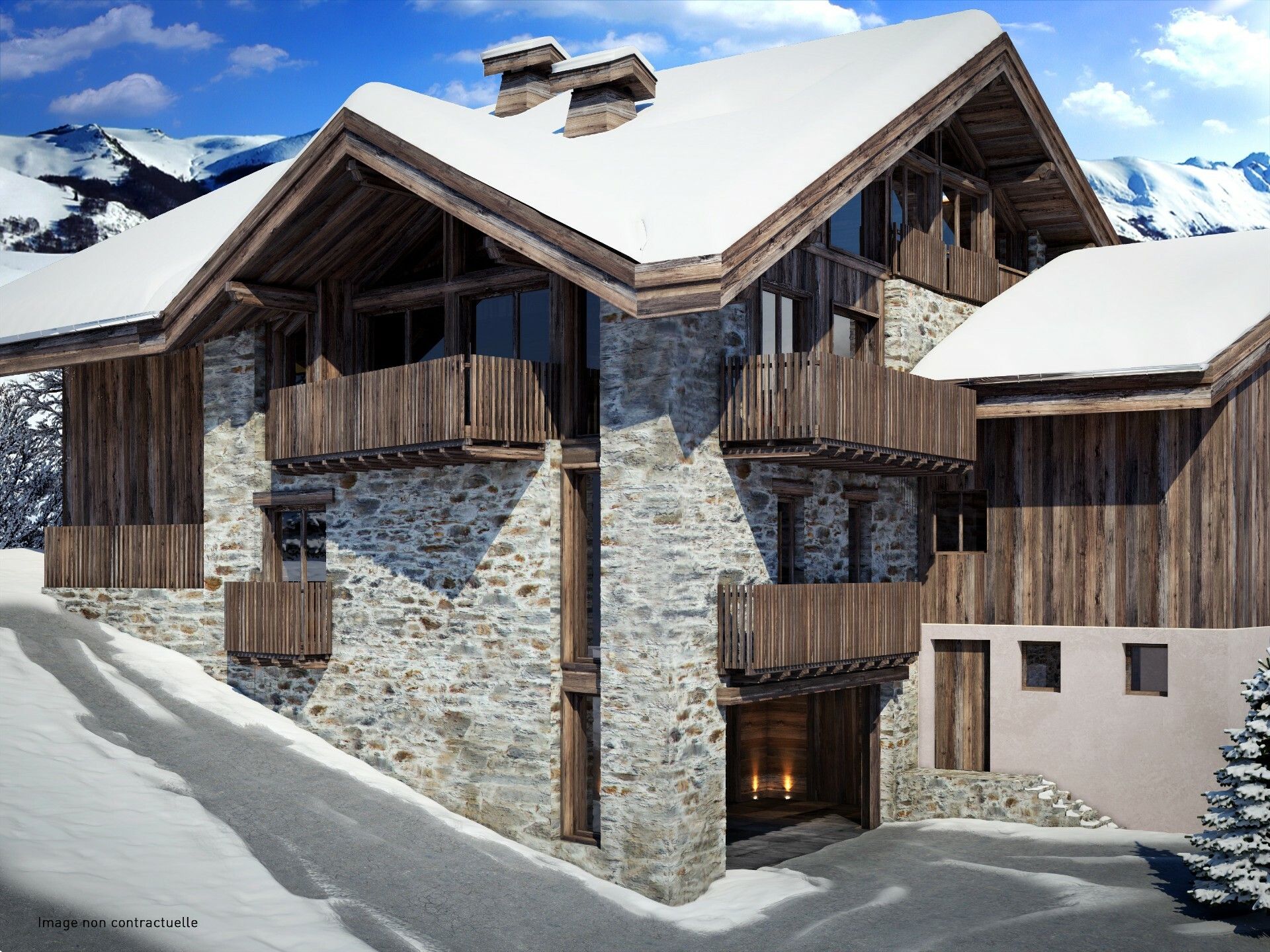 Huis in Les Belleville, Auvergne-Rhône-Alpes 10170279