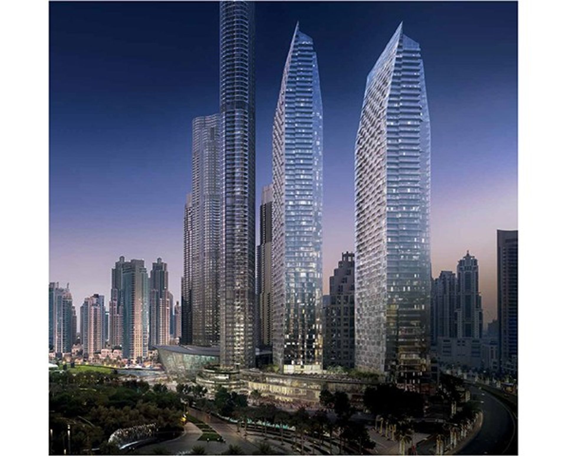 Kondominium w Dubai, Dubai 10171924