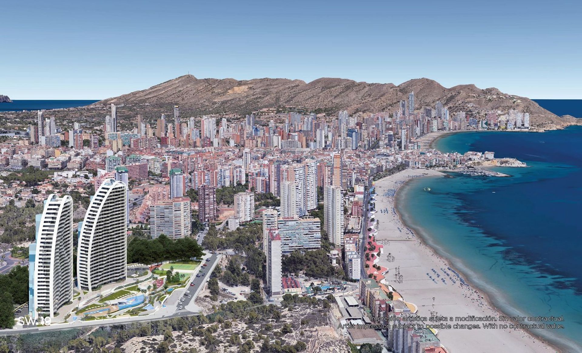 Rumah di Benidorm, Comunidad Valenciana 10183305