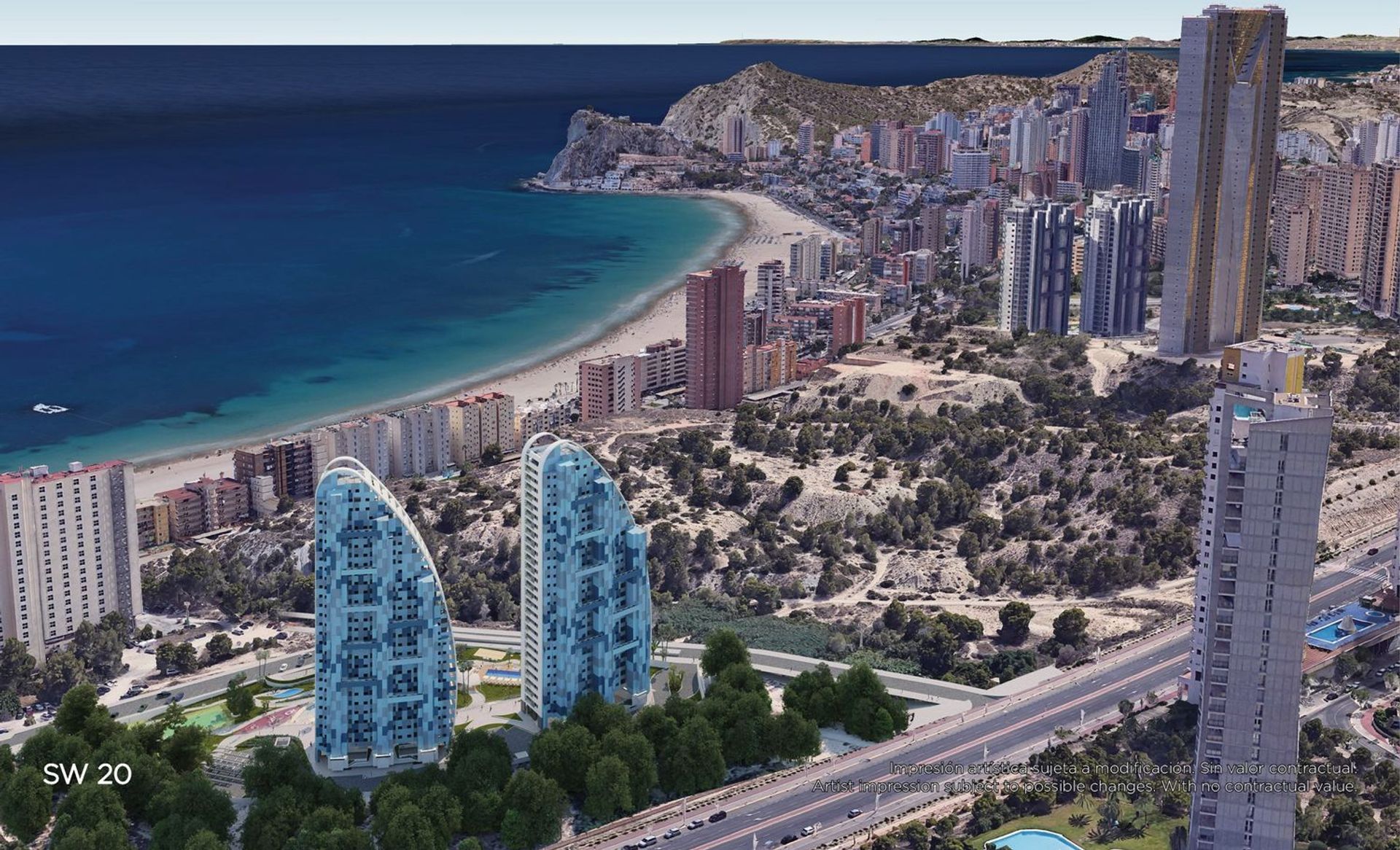 Dom w Benidorm, Walencja 10183330