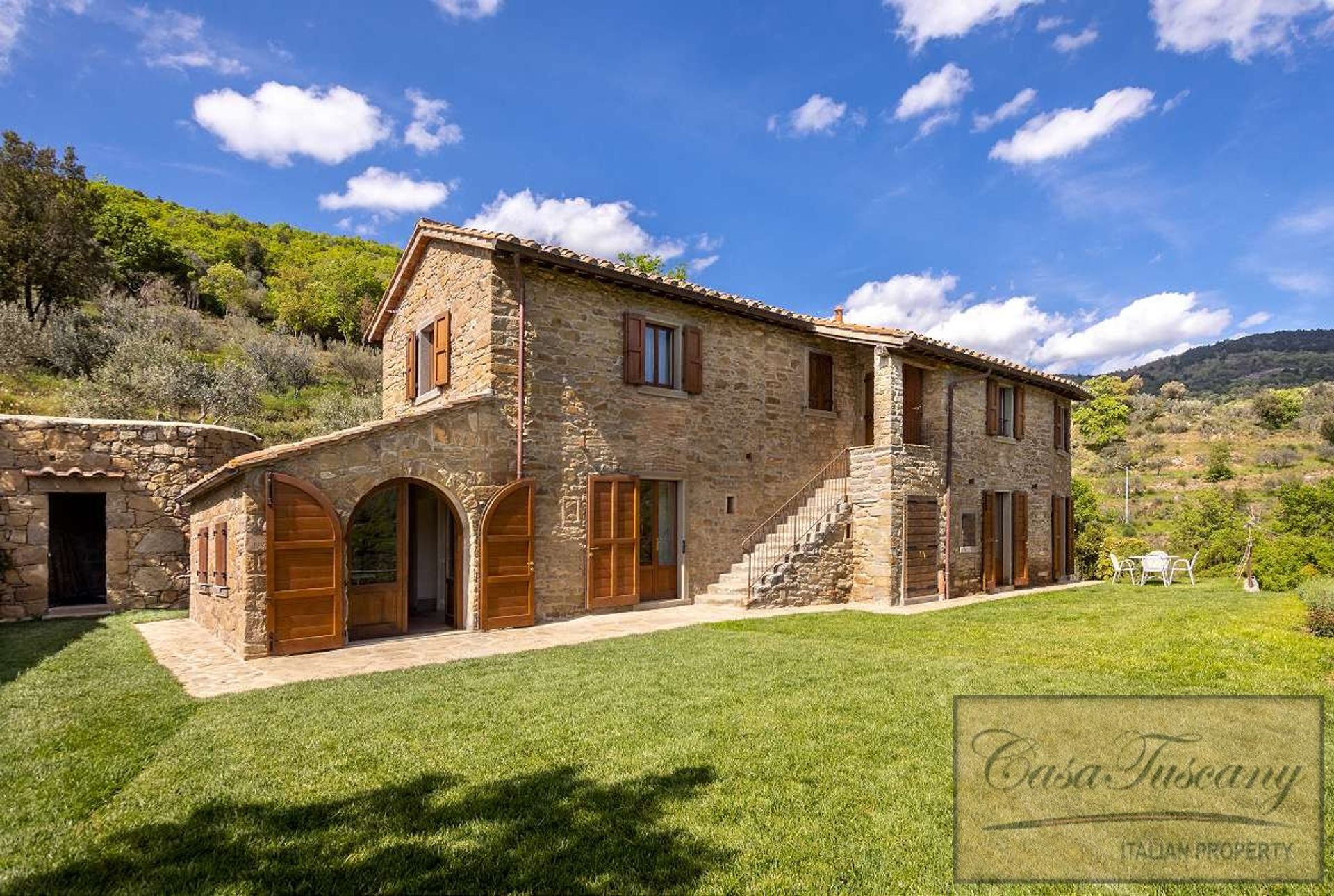 Hus i Cortona, Toscana 10191016