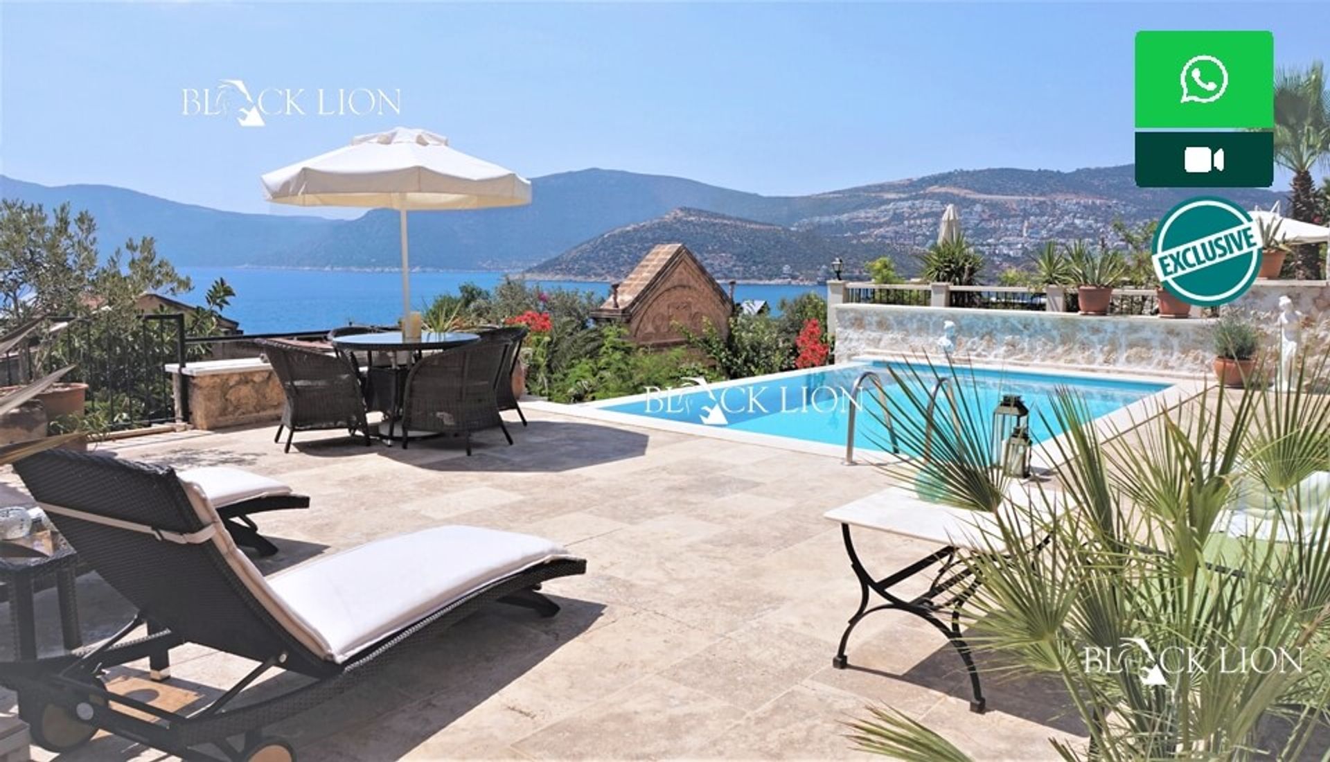 rumah dalam Kalkan, Antalya 10191563