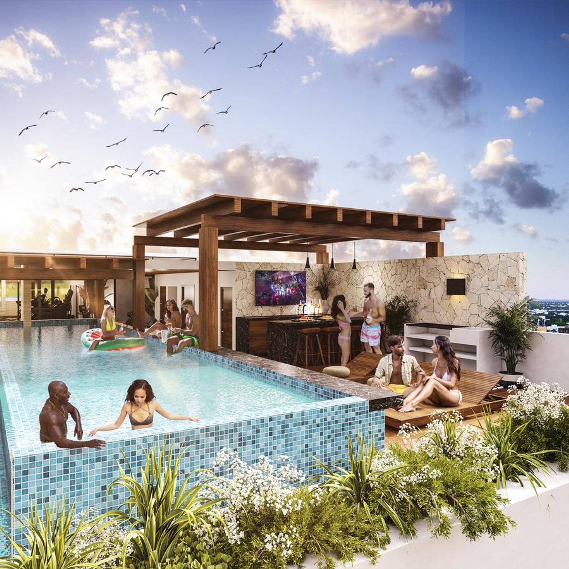 Condominium in Playa del Carmen, Quintana Roo 10193191