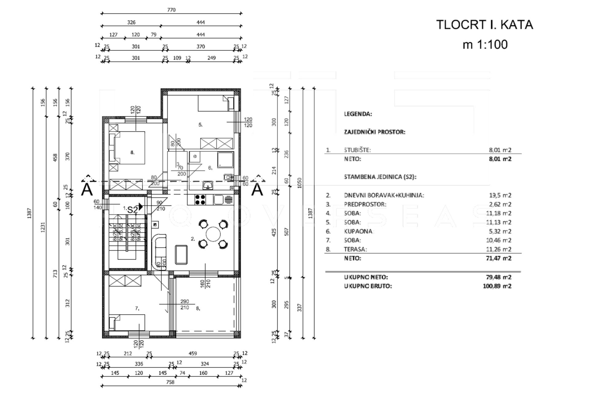 Condominium dans Vir, Zadarska županija 10207352