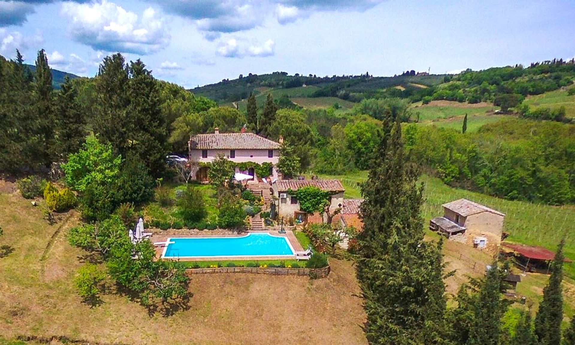 Hus i San Gimignano, Toscana 10208752