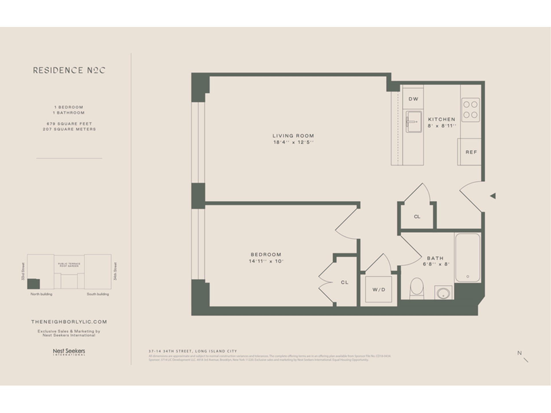 Condominio en , New York 10213466