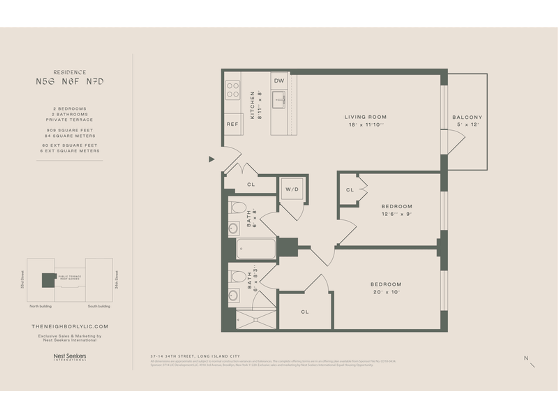 Condominio en , New York 10213485