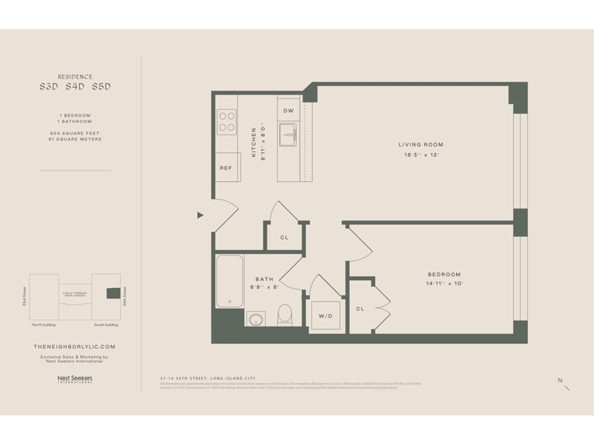 公寓 在 , New York 10213501