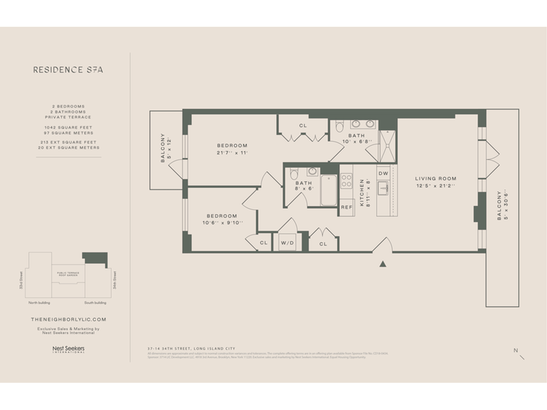 Condominio en , New York 10213503