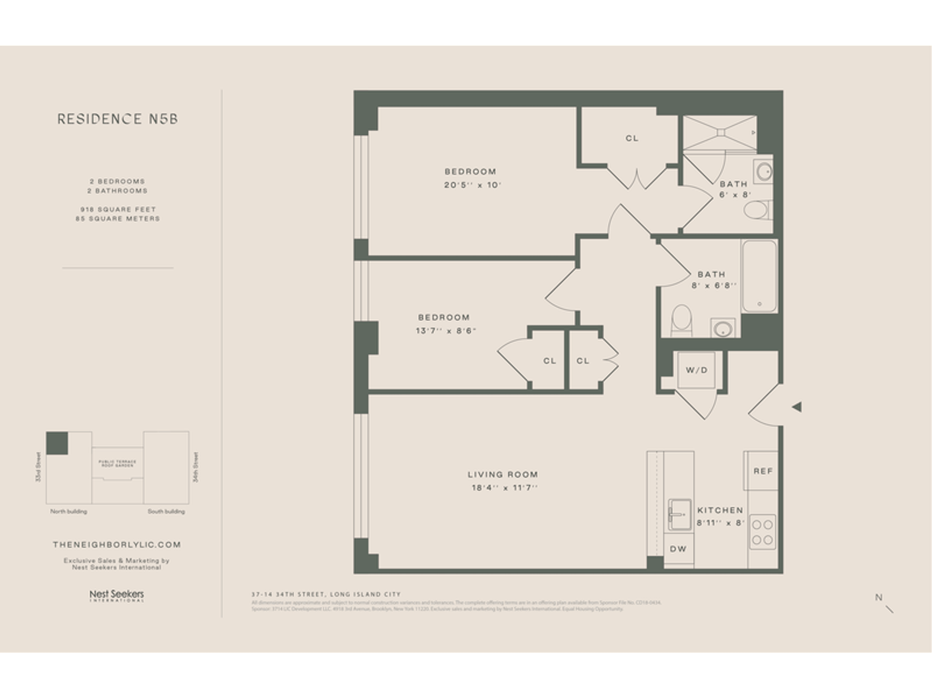 Condominio en , New York 10213505