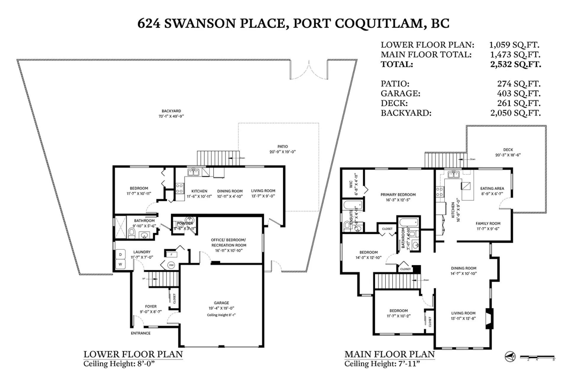 Rumah di Port Coquitlam, 624 Swanson Place 10214622