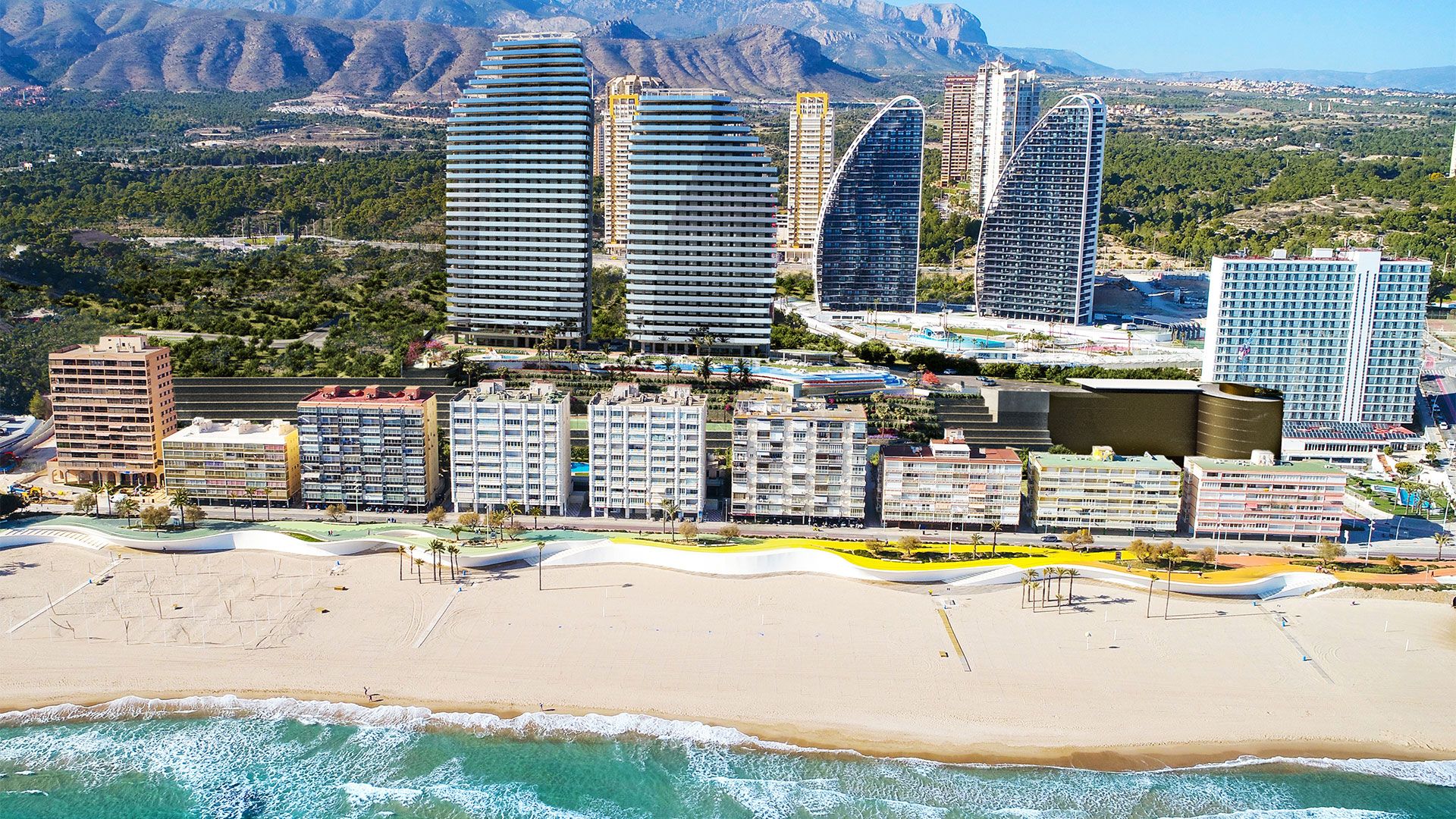 Condominio nel Benidorm, Comunidad Valenciana 10217051