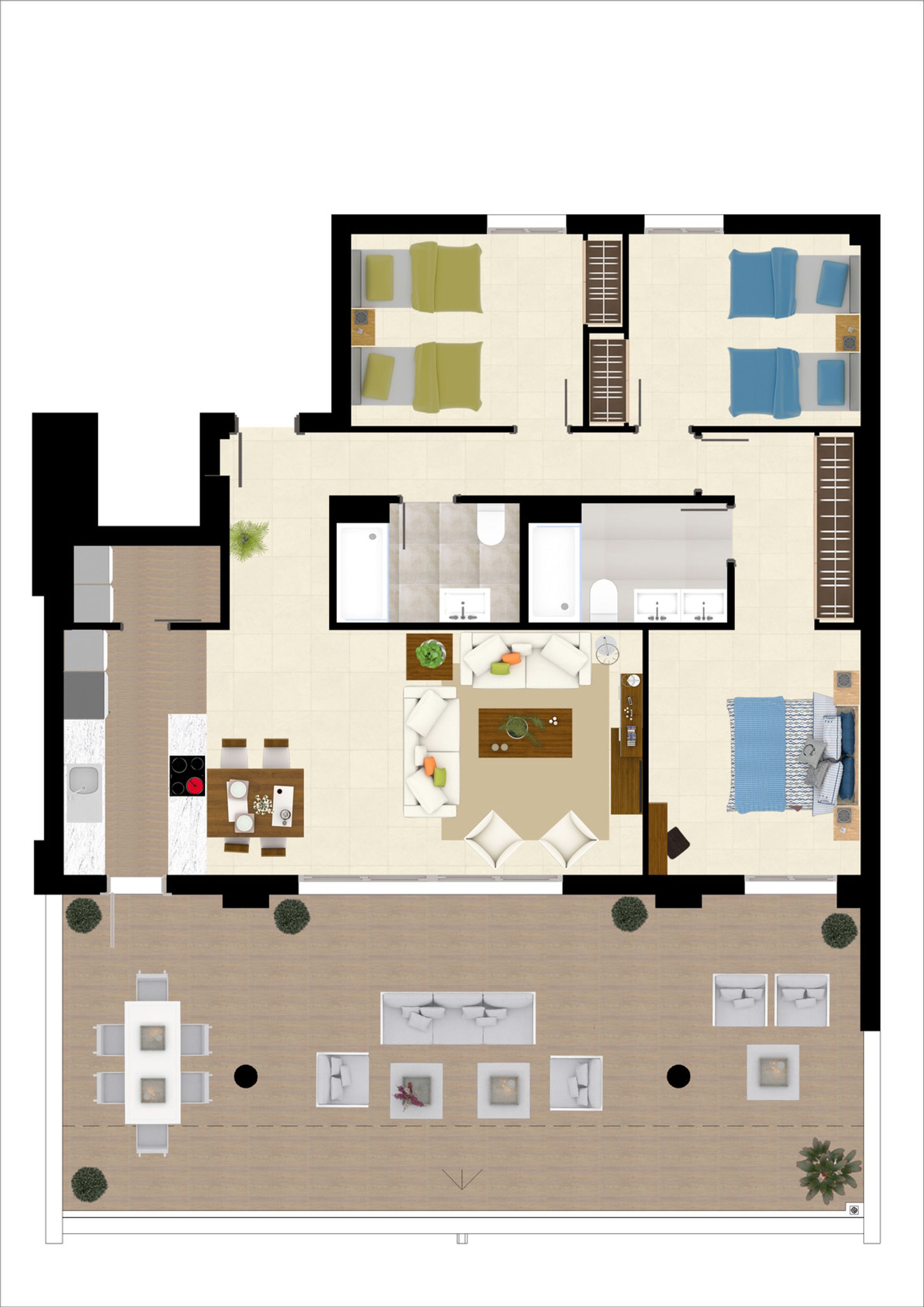 Condominium dans Benahavís, Andalusia 10219884