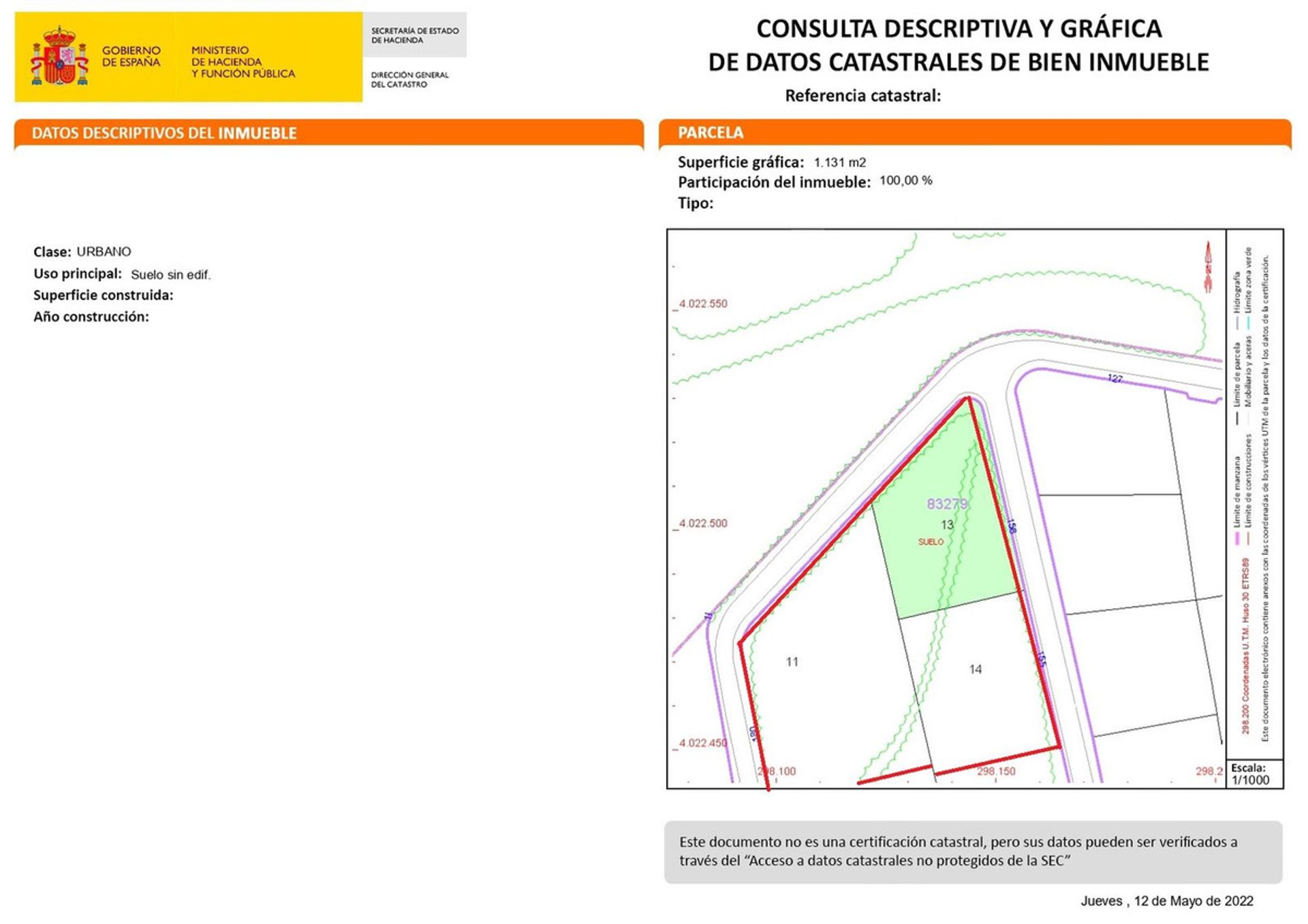 Land i Manilva, Andalusia 10225522