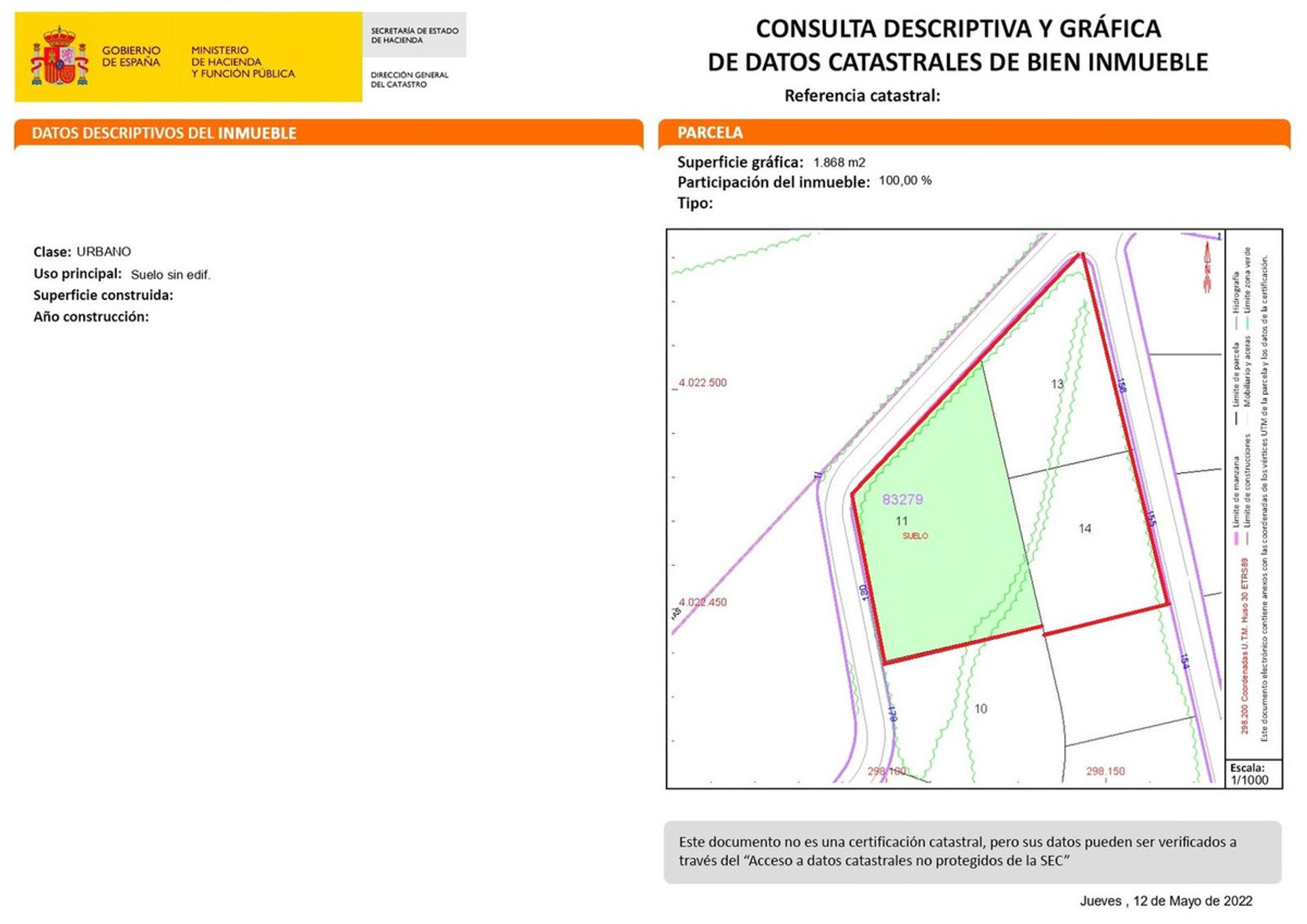 Land in Manilva, Andalusia 10225522