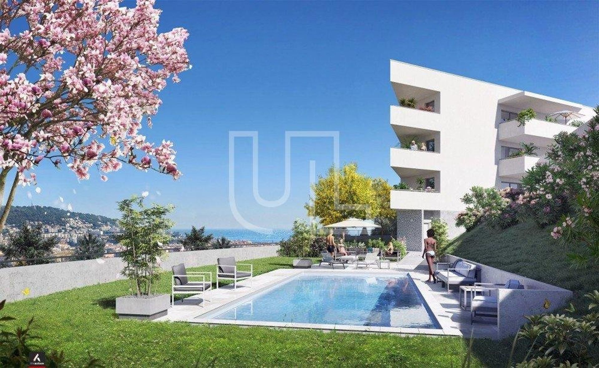 Condominio nel Nice, Provence-Alpes-Côte d'Azur 10485772