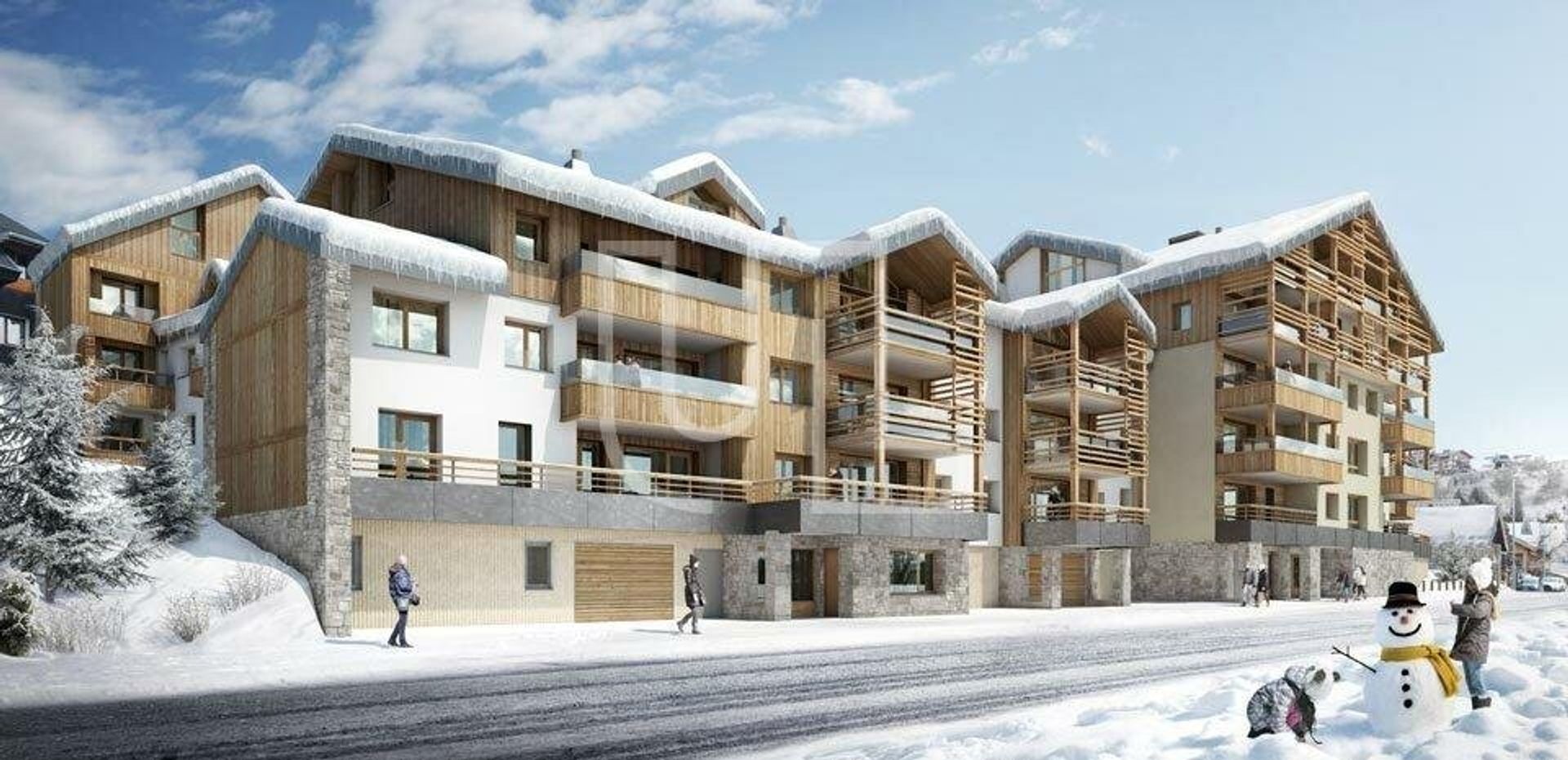 Kondominium dalam Huez, Auvergne-Rhone-Alpes 10486433