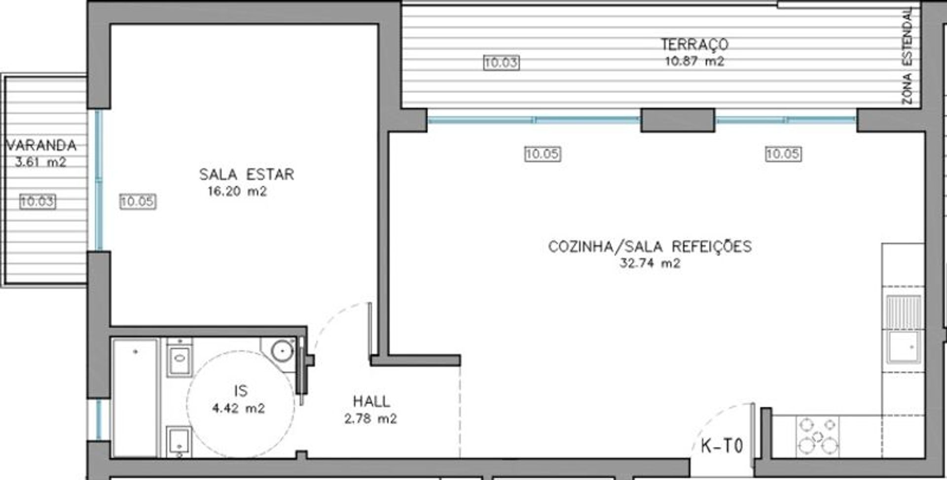 Eigentumswohnung im Cabanas, Faro 10586115