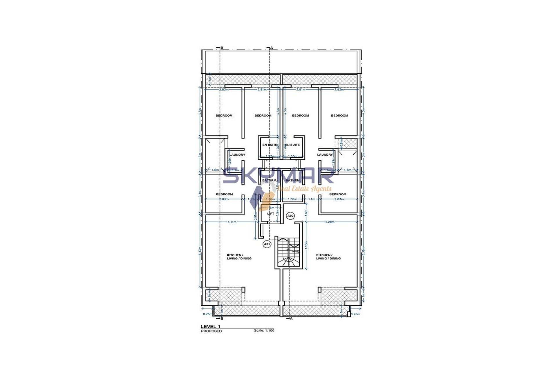 Kondominium w Has-Sajd, Zabbara 10695769