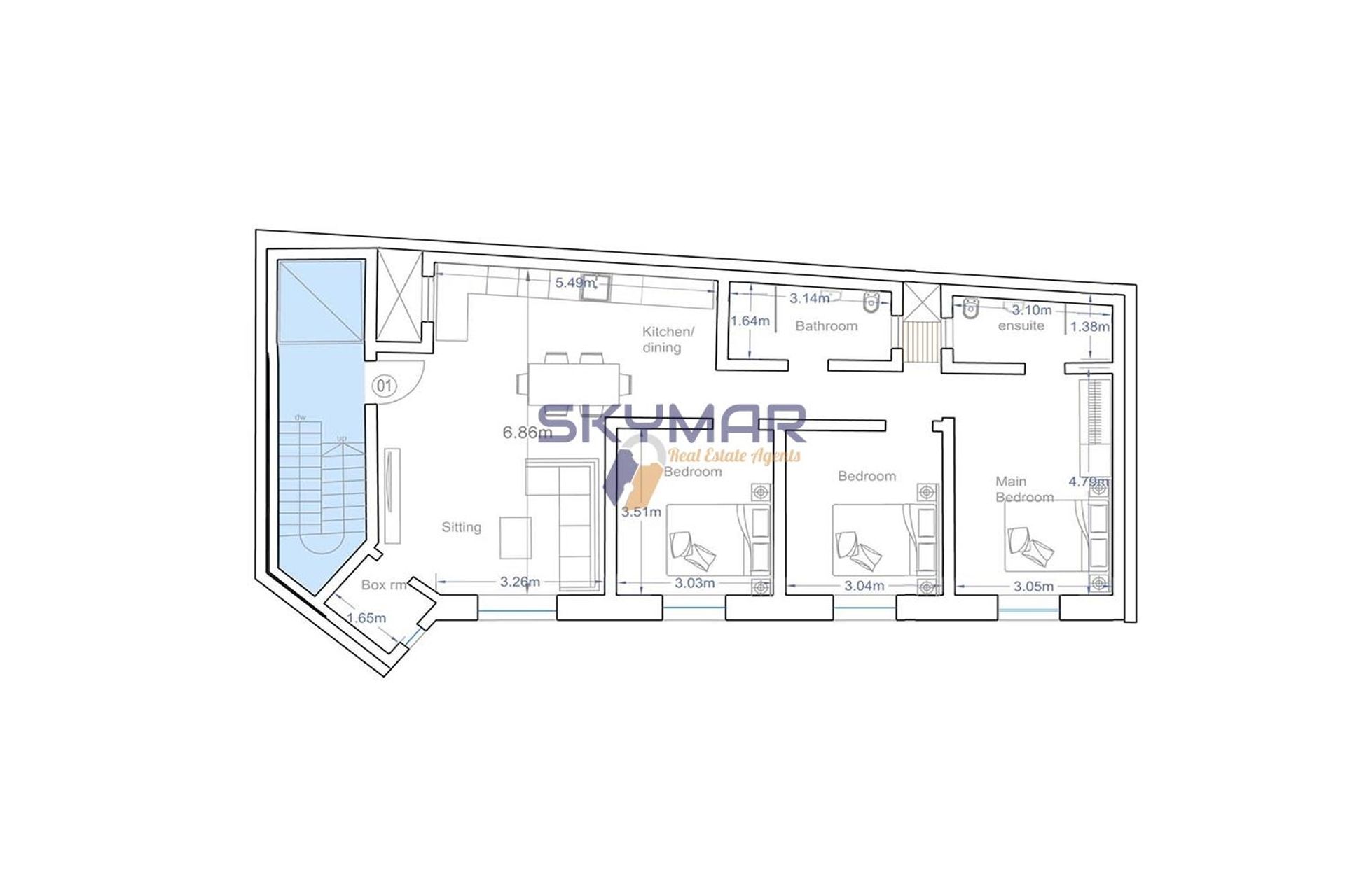 Kondominium w Marsalforn, Zebbug (Ghawdex) 10696597