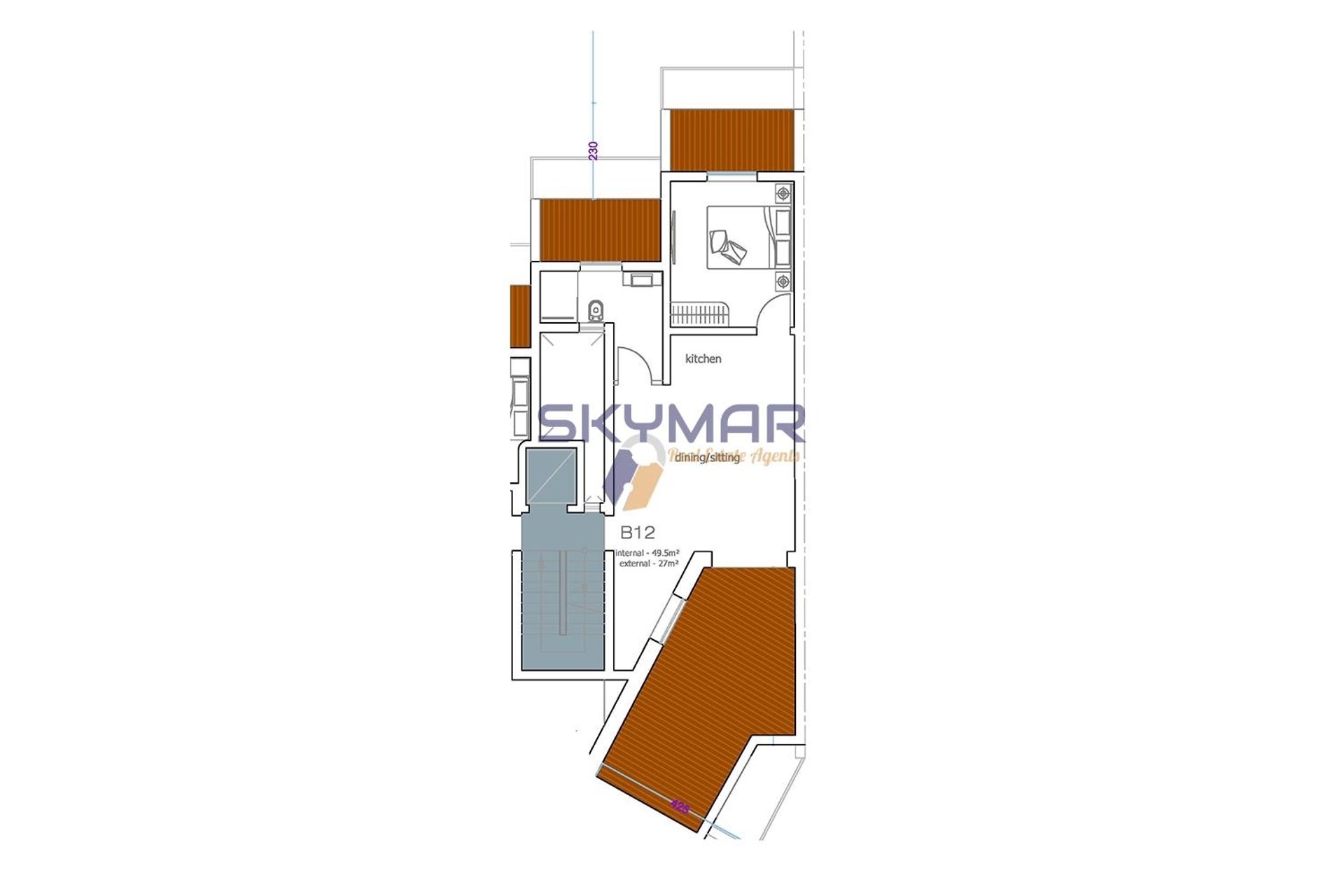 Kondominium w Marsalforn, Zebbug (Ghawdex) 10696599