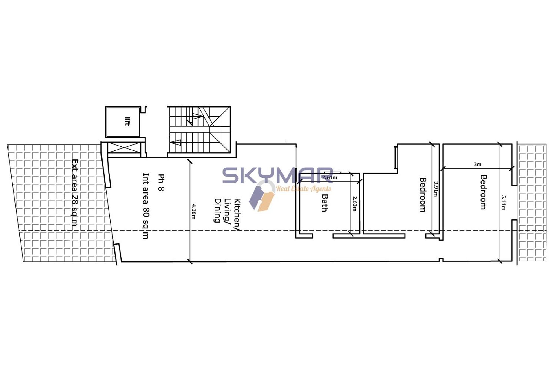 Condominium in Haz-Zebbug,  10696688