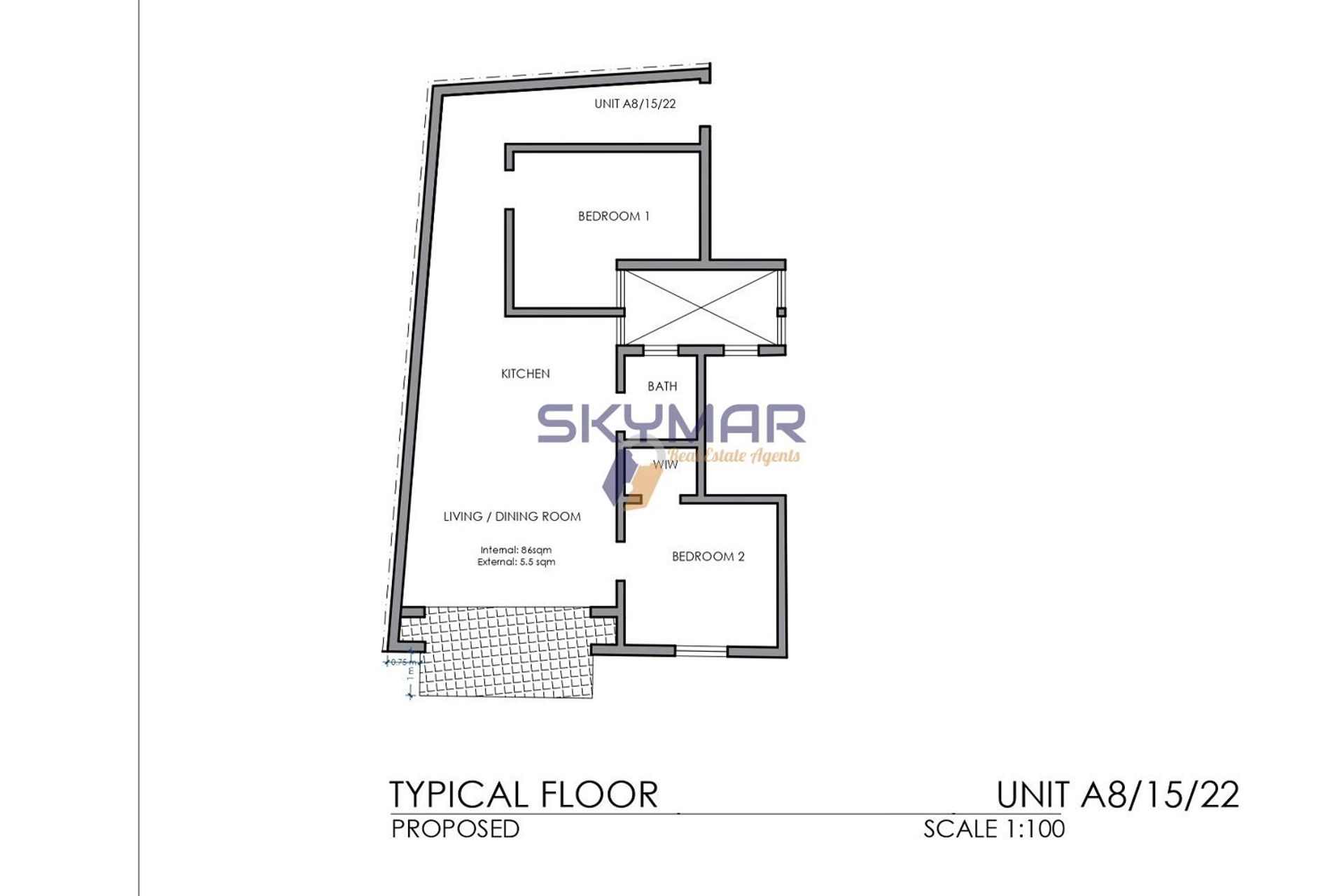 عمارات في ويد لاركاتا, موستا 10696793