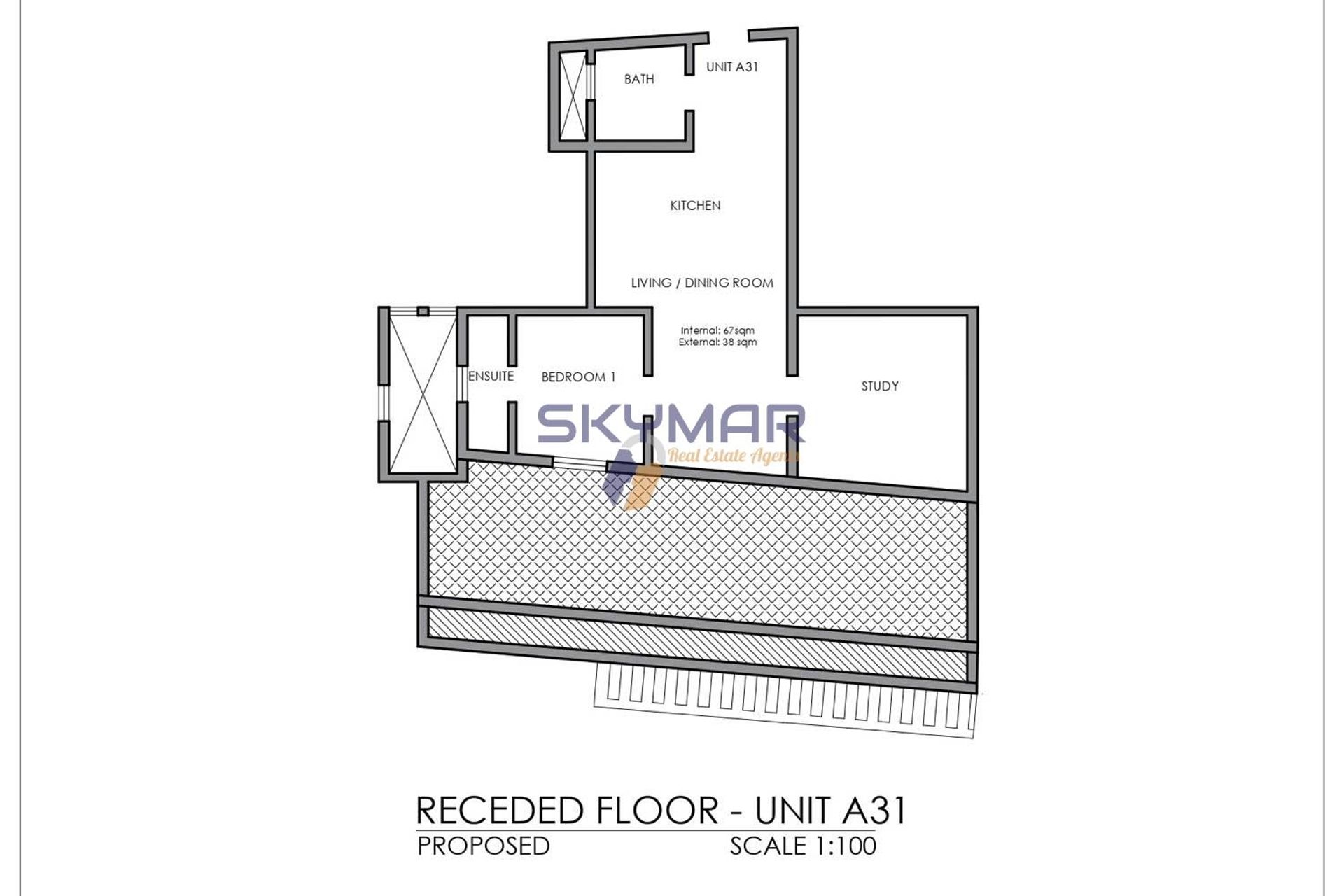 Kondominium dalam Wied l-Arkata, Mosta 10696813