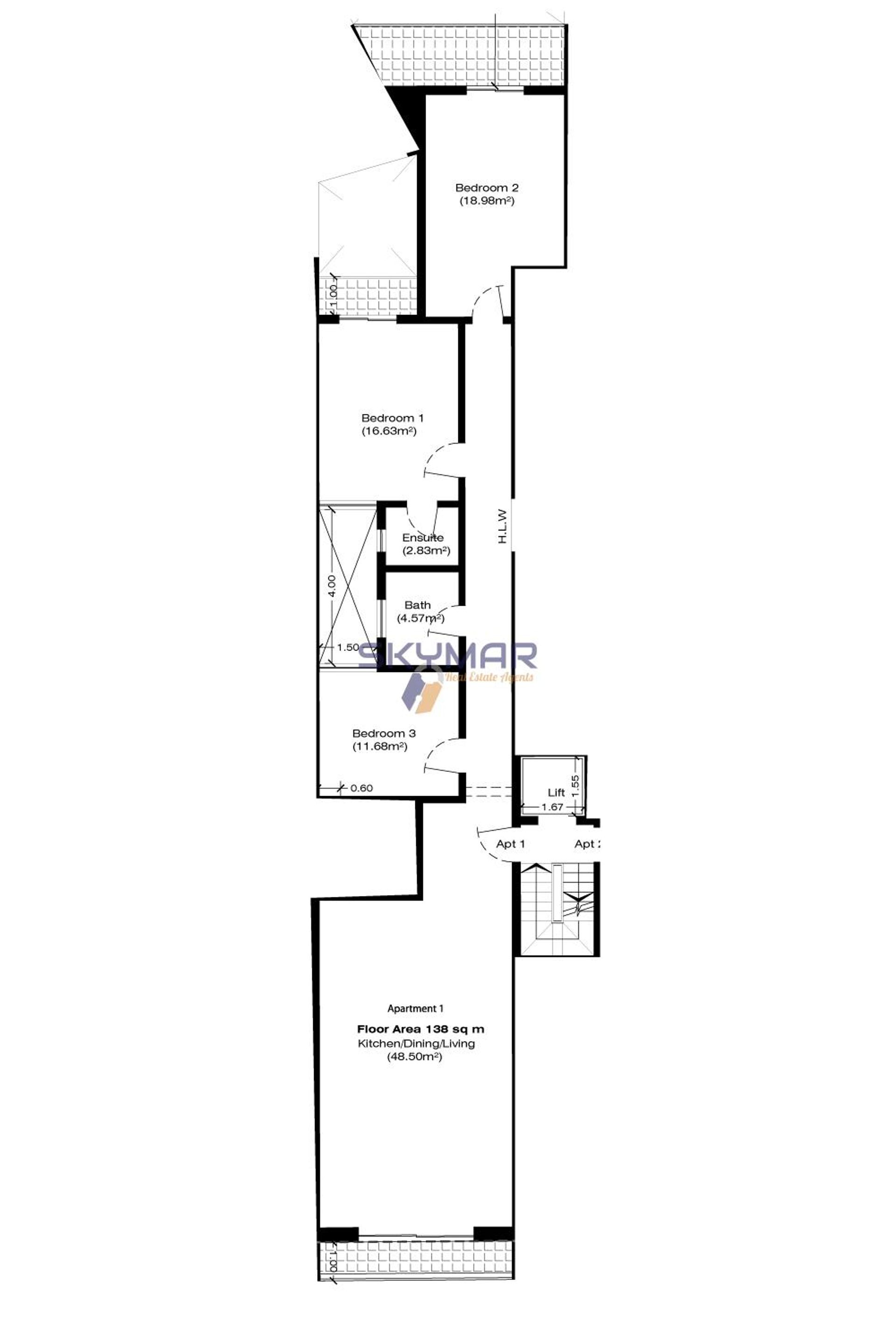 Condominium in Haz-Zebbug,  10696875