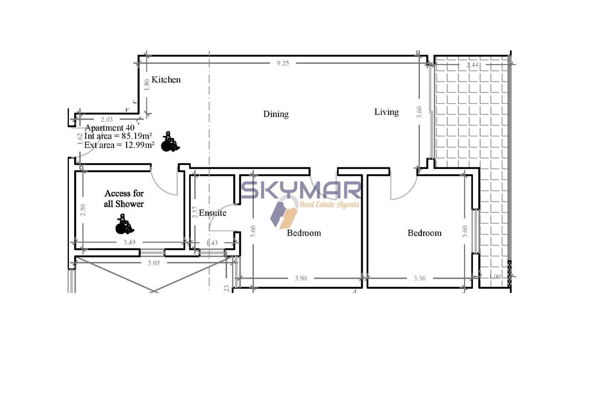 Condominium dans Bugibba, San Pawl il-Bahar 10696895