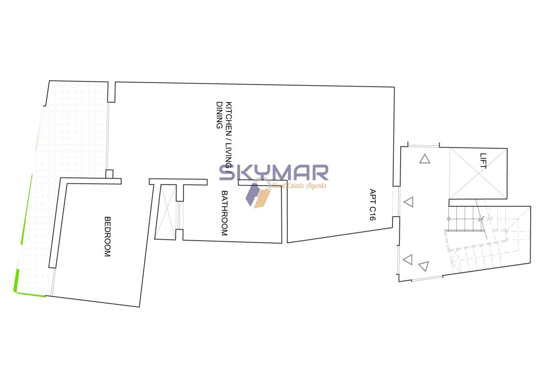 Eigentumswohnung im Imsida, Imsida 10697625