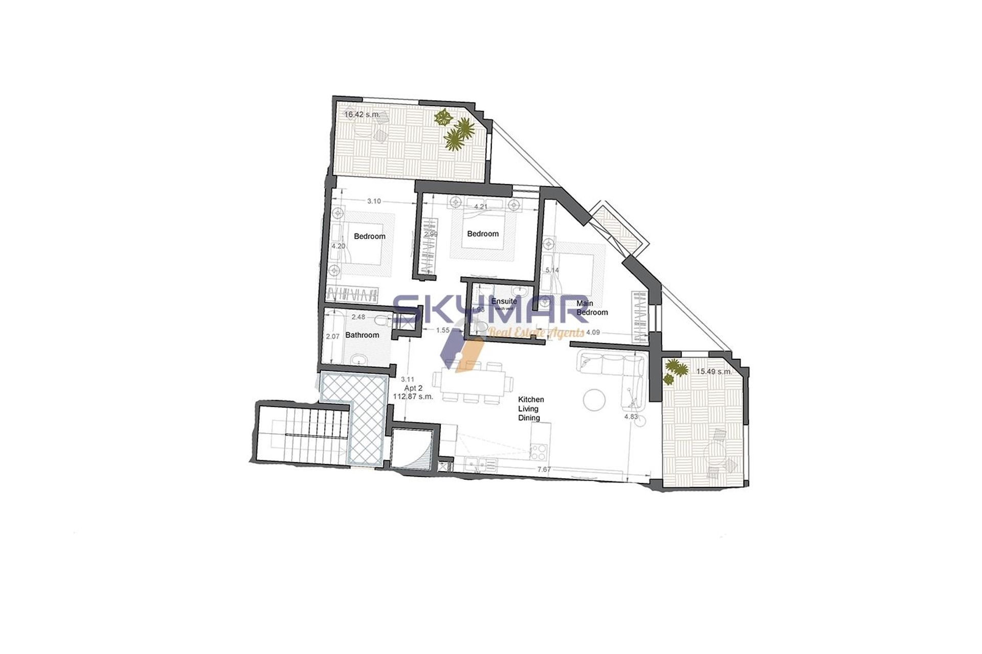 Kondominium dalam Balzan, Balzan 10697915