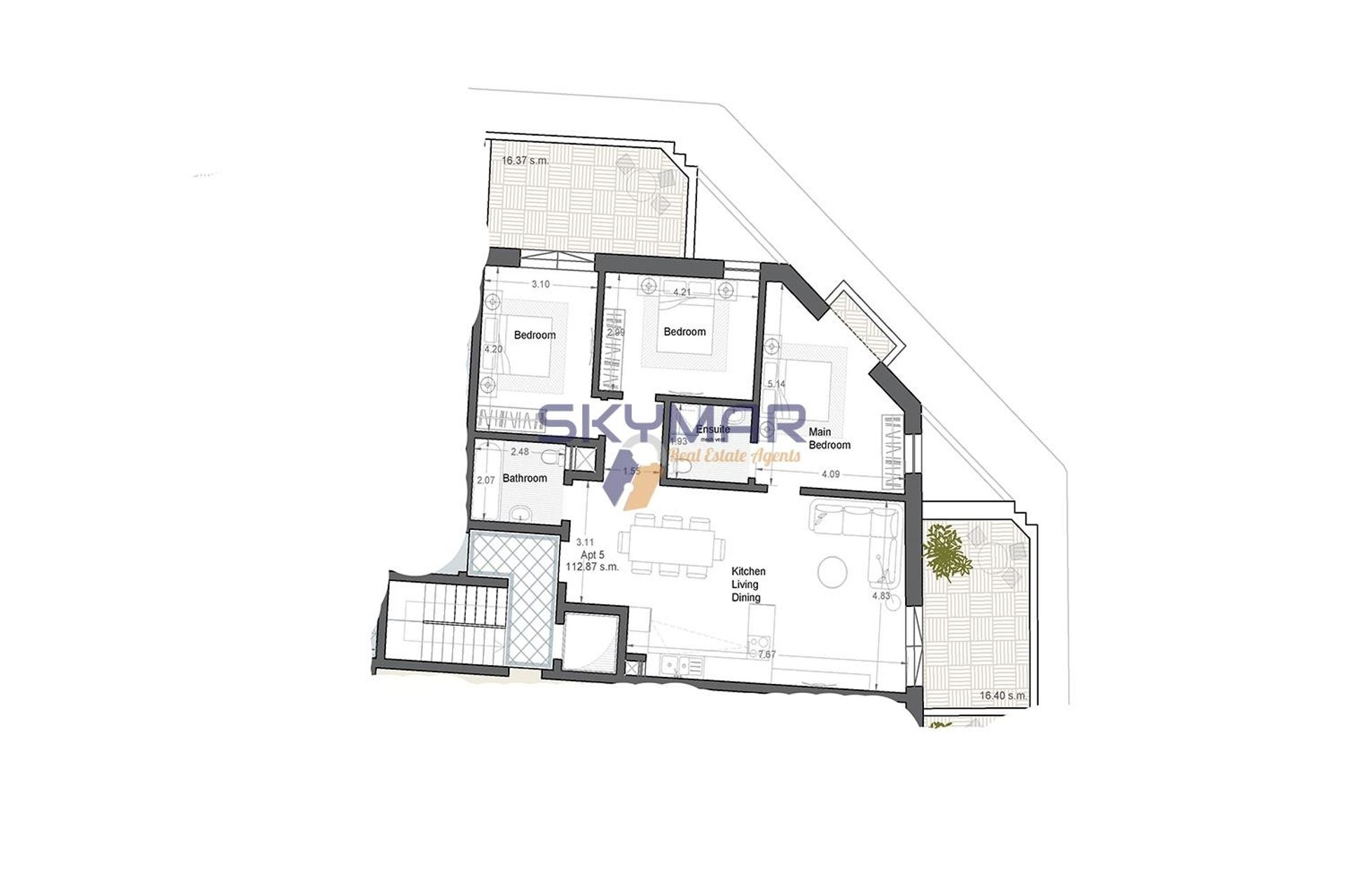 Condominio nel Balzan, Balzan 10697917