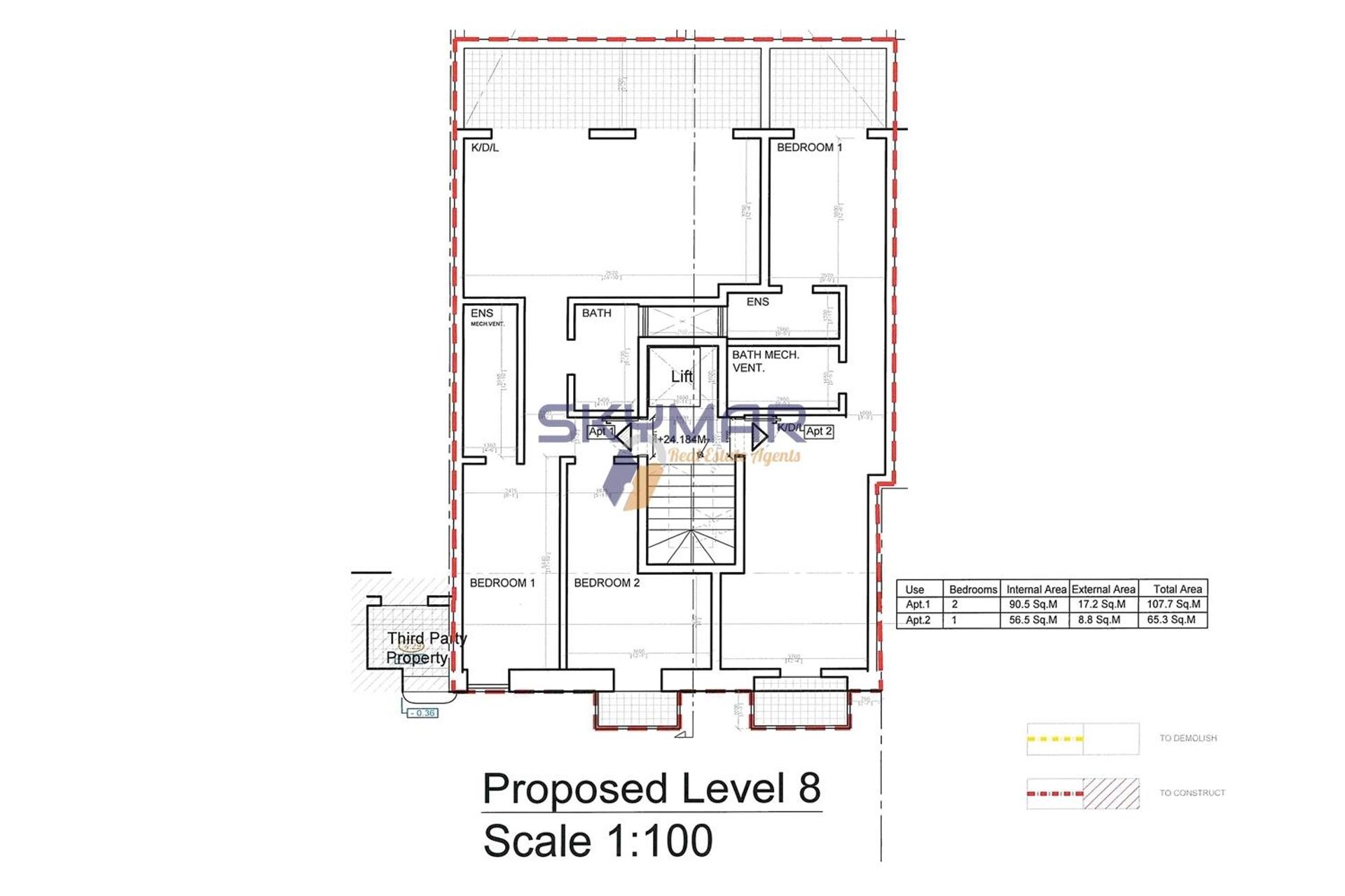 Kondominium di lendir, lendir 10698403