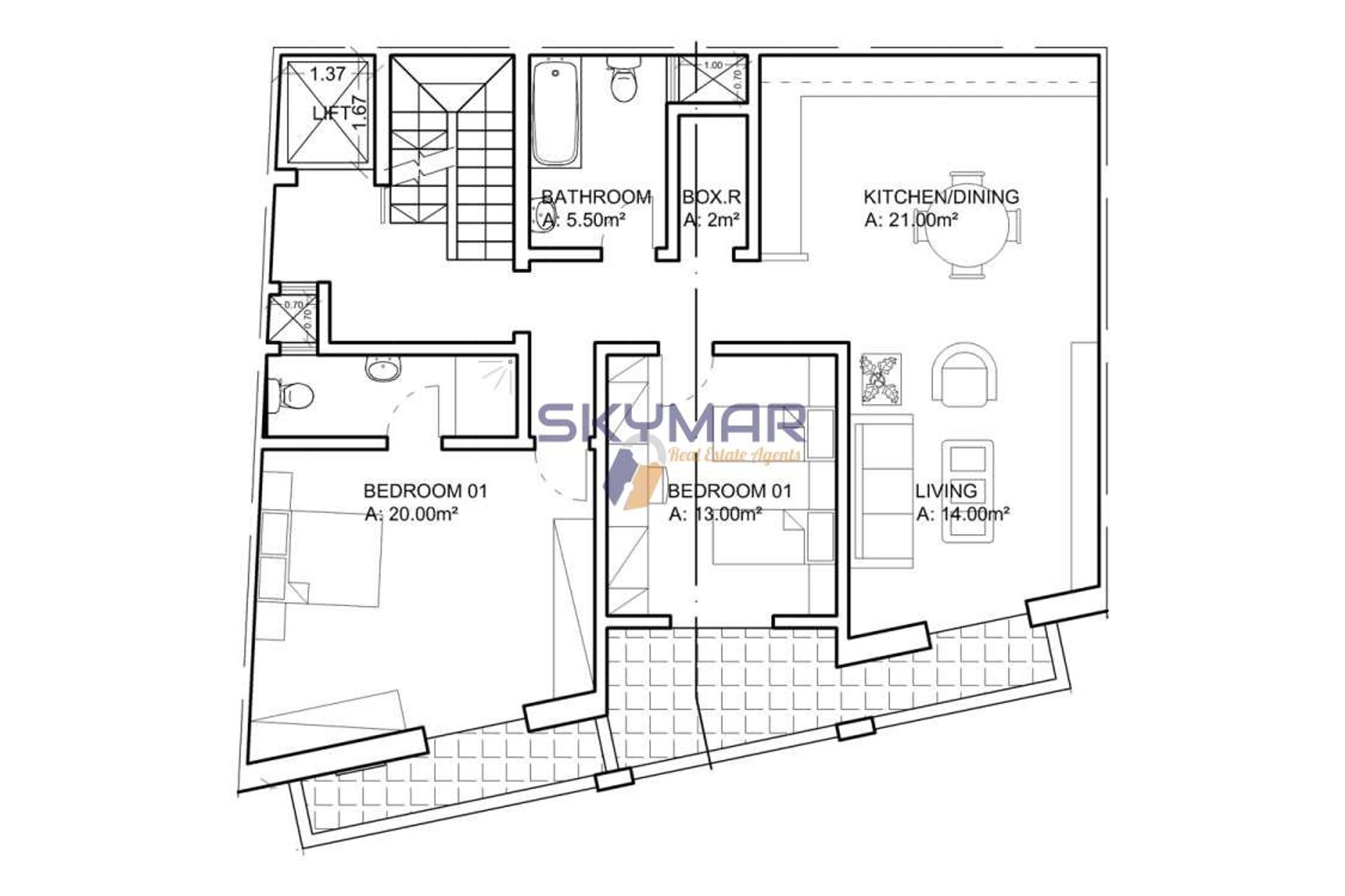 Condominium in Iklin, Iklin 10698425