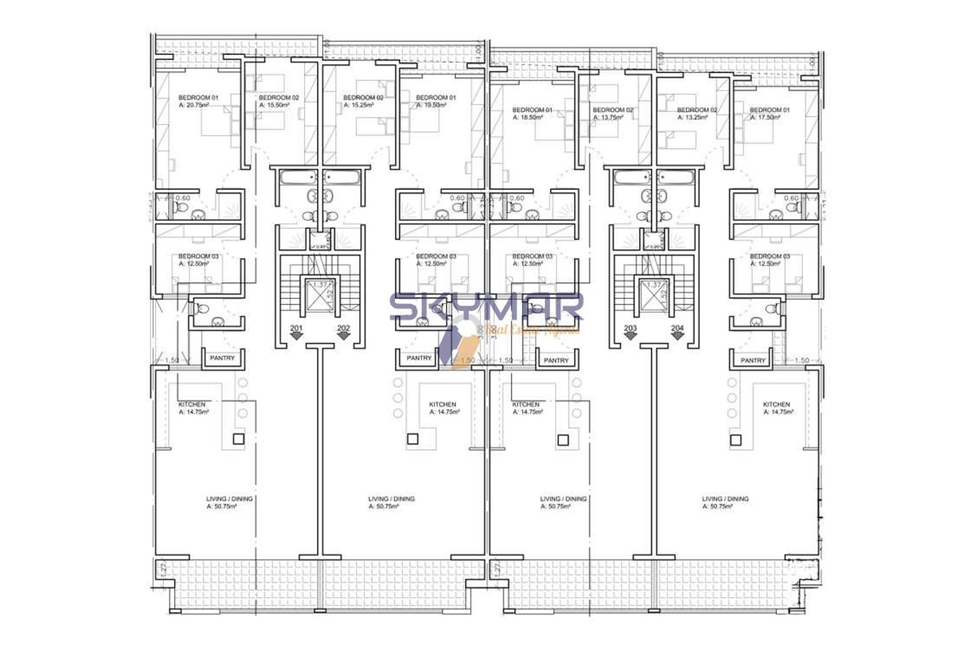 Condominium dans Mizib, Mellieha 10698454