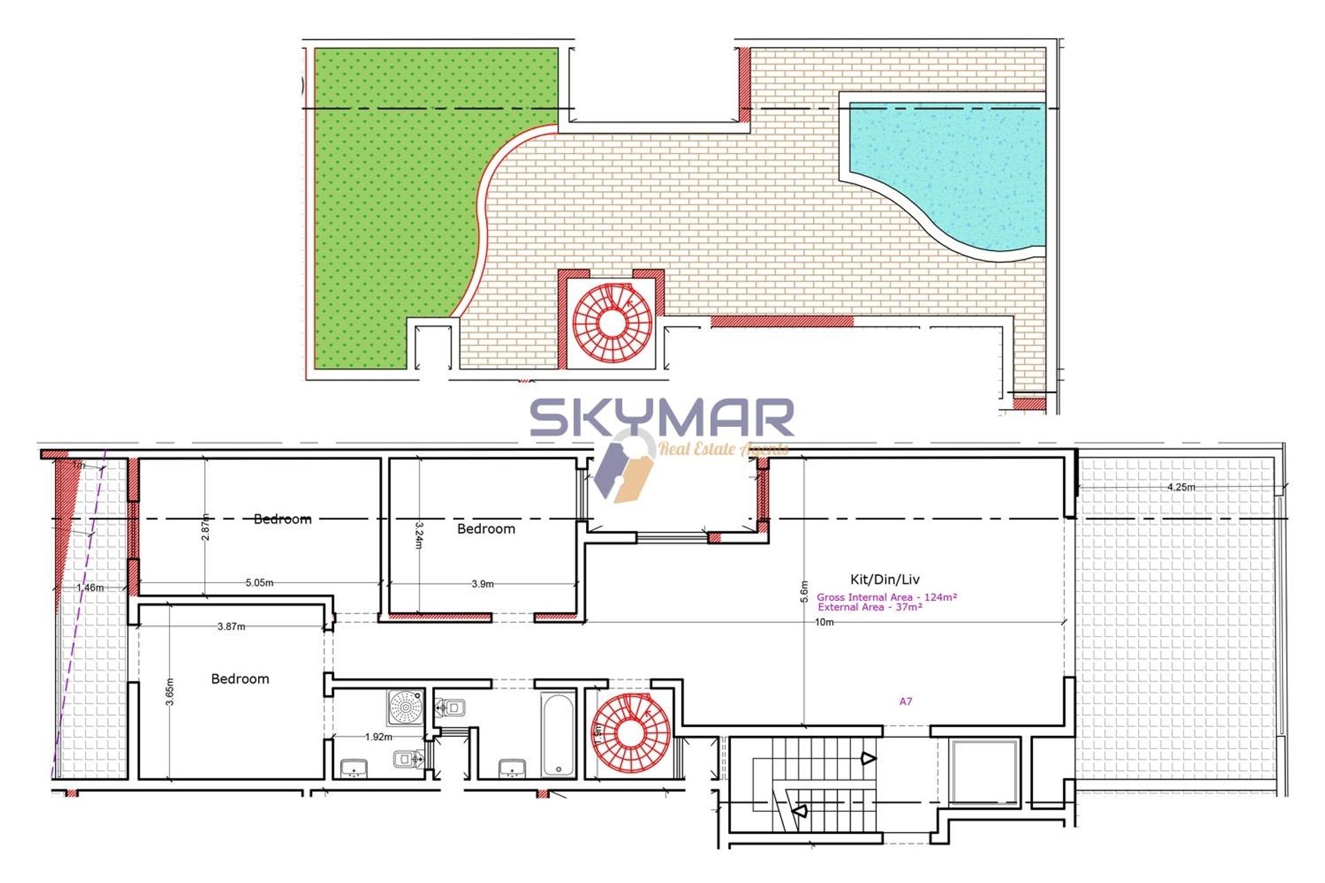 Kondominium dalam Saint Paul's Bay,  10698460