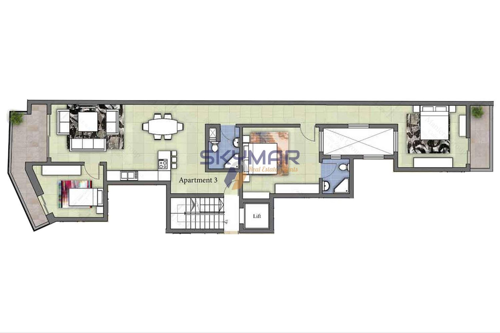 Kondominium w Bugibba, San Pawl il-Bahar 10698470