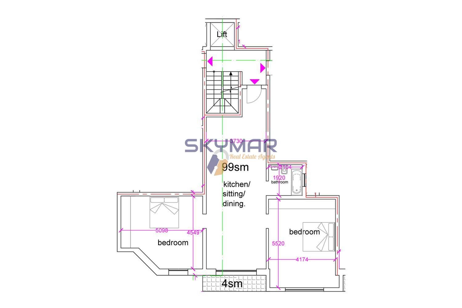 Condominium in Haz-Zebbug,  10698489