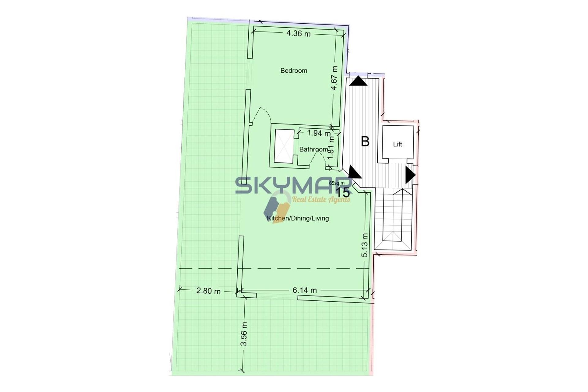 Kondominium w Hamruna, Hamruna 10698670